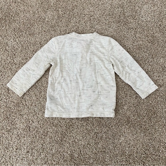 Cat & Jack toddler boys long sleeve button down henley tshirt top size 18 months - Picture 7 of 7